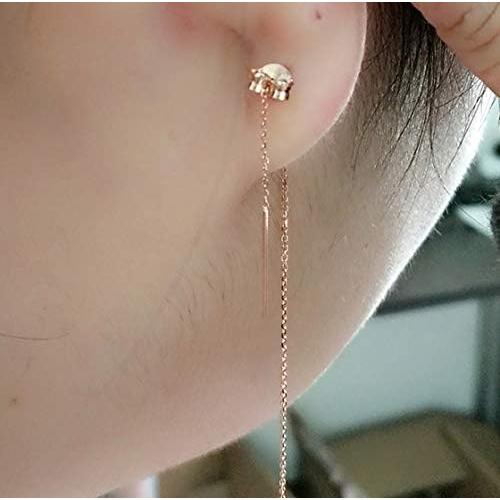 Respaldos de Aretes de Oro 14K ERT - 6 Piezas 5.4mm
