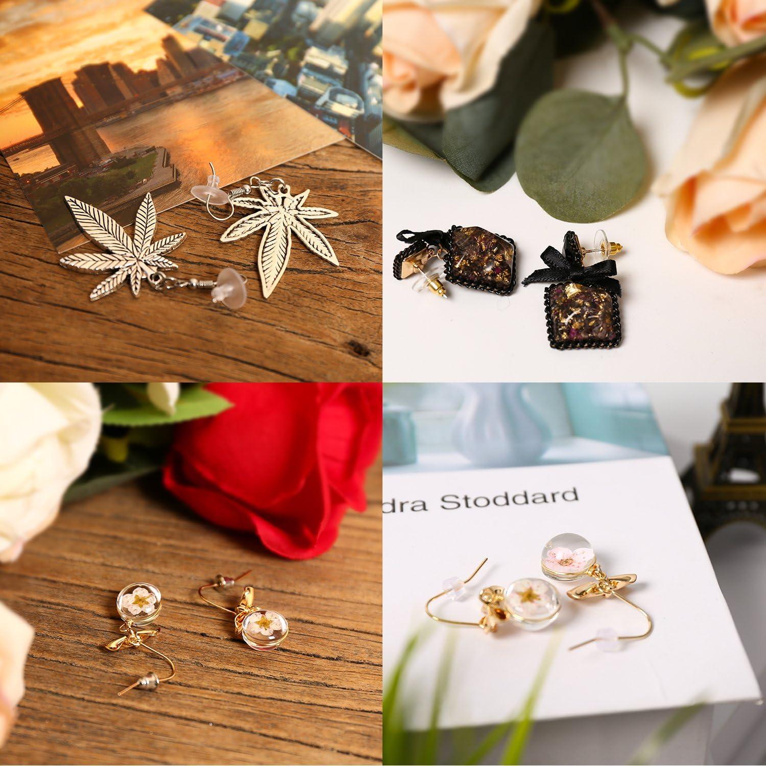 Kit de 1040 Respaldos de Pendientes BetyBedy - 10 Estilos