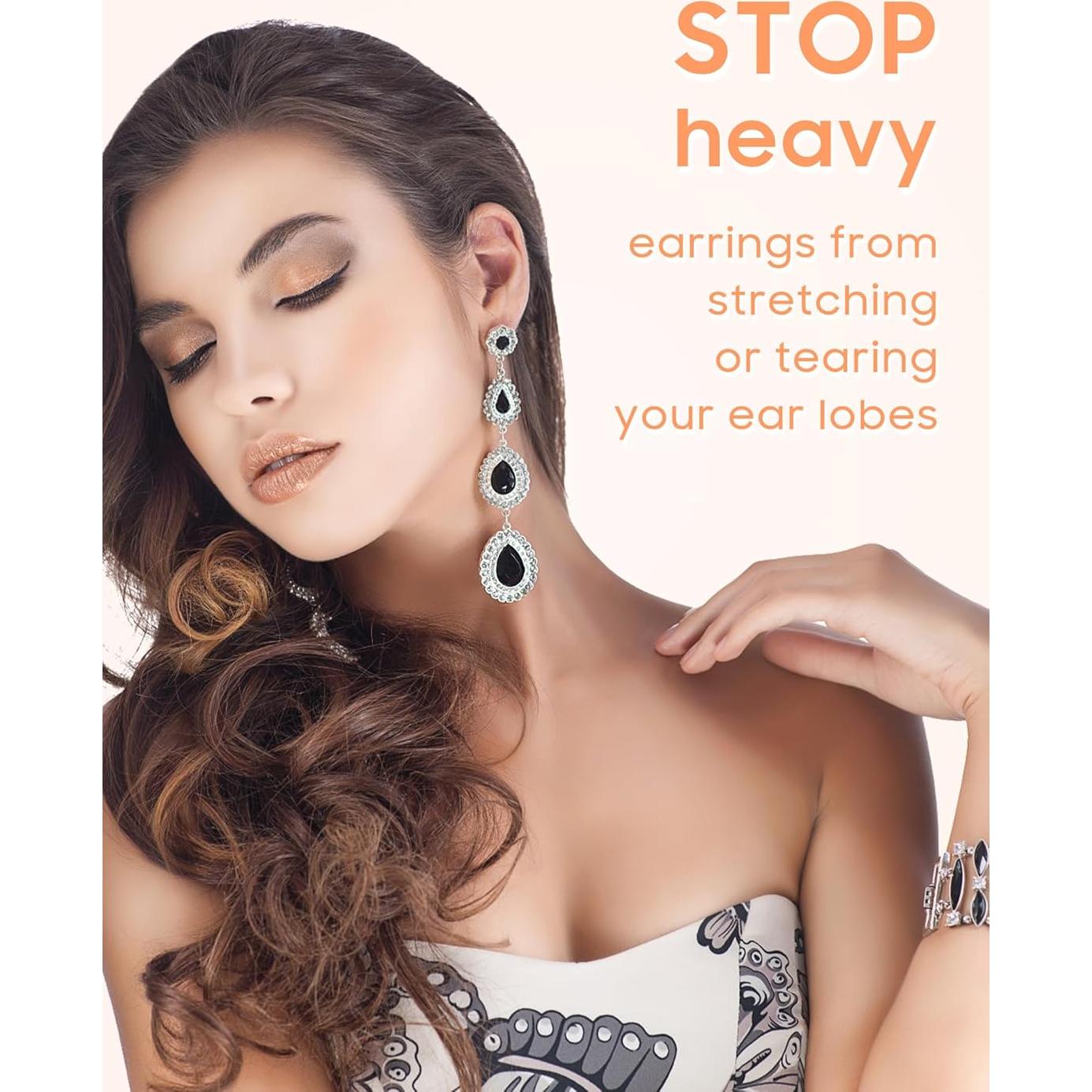 Resortes Ajustables para Pendientes Pesados Goffing - 8 Pares