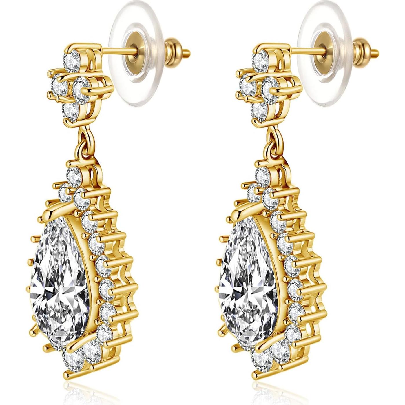 Resortes para Pendientes Pesados Hazifes 12mm Dorado 6 Pcs