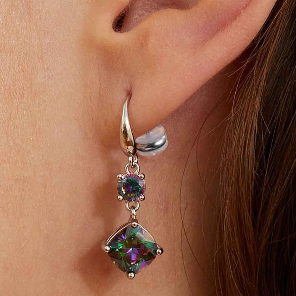 6 Pares de Respaldos de Aretes VOLUKA Hipoalergénicos Dorados