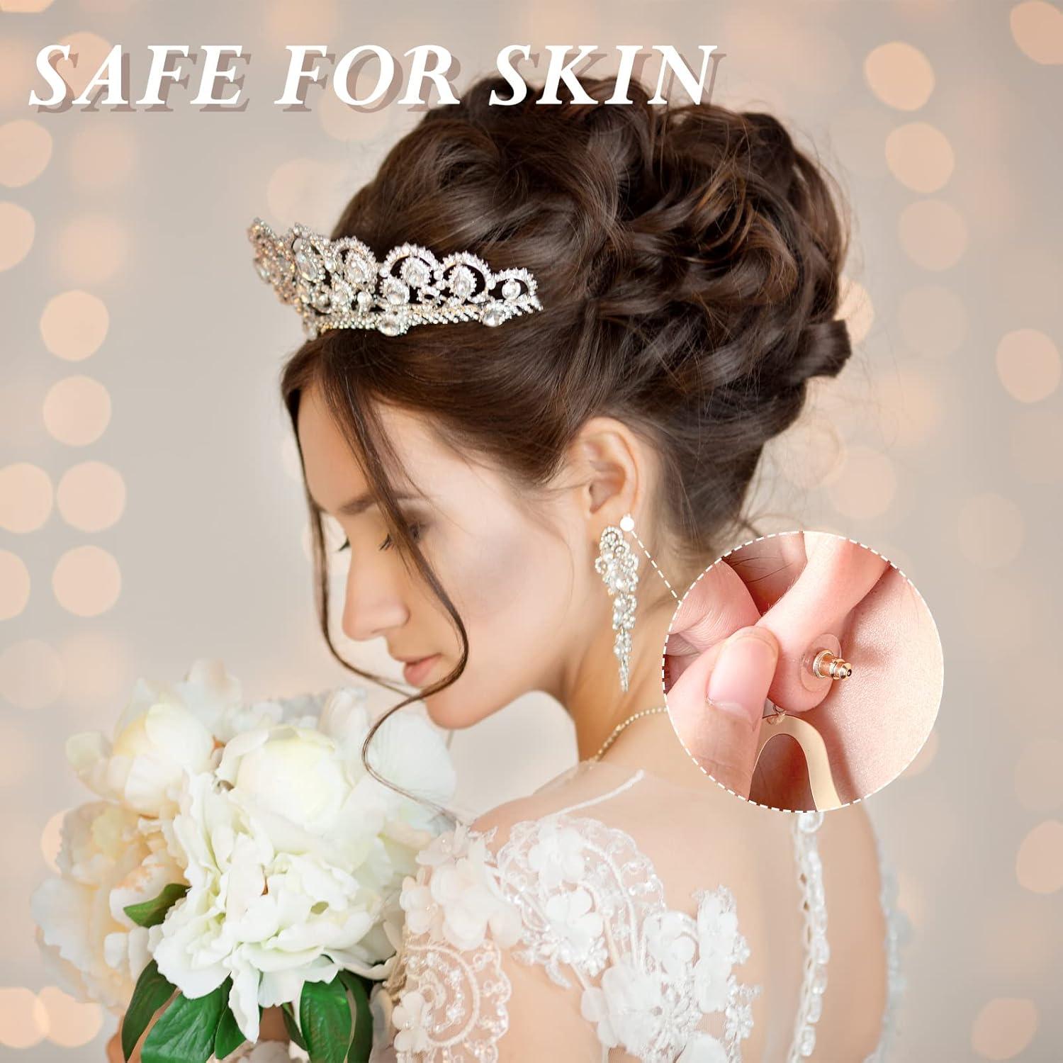 Discos Transparentes WILLBOND para Pendientes - 200 Pcs