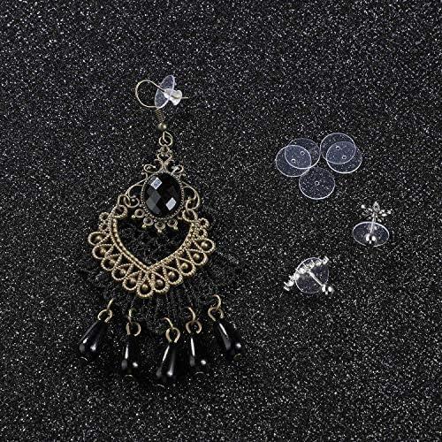 Discos Transparentes WILLBOND para Pendientes - 200 Pcs