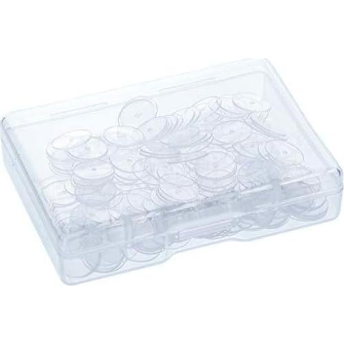 Discos Transparentes WILLBOND para Pendientes - 200 Pcs