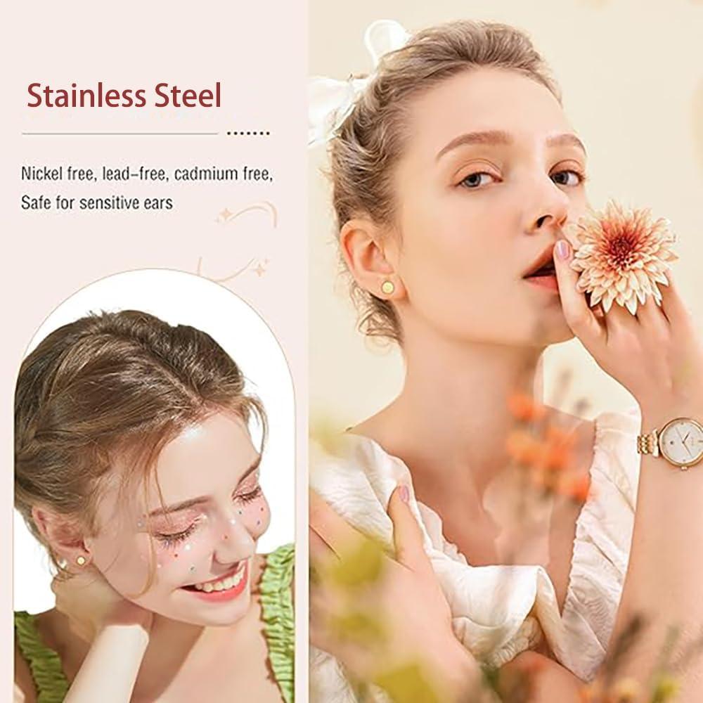 Resortes de Acero Inoxidable Tasodin 20pcs 2mm Dorados