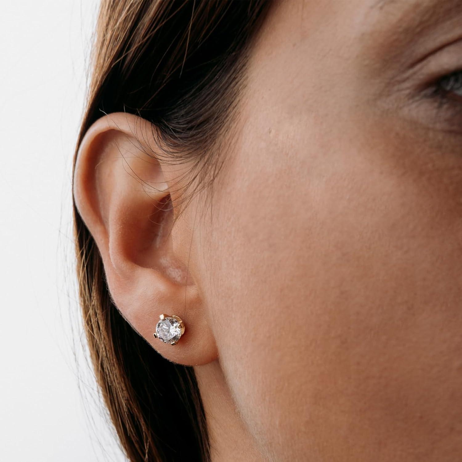 Almohadillas para Pendientes Clip-On uxcell 40pcs Silicona 15x12mm