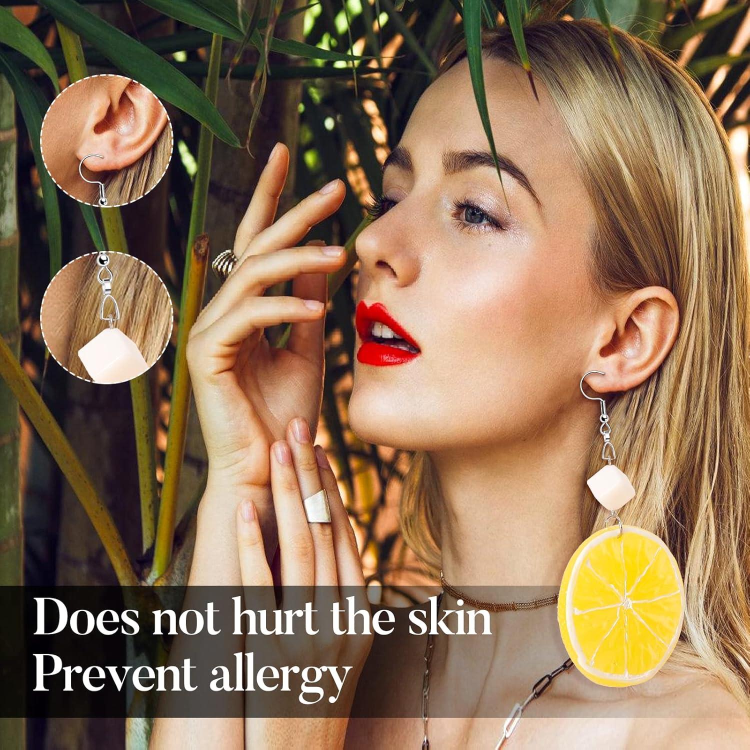 Ganchos de Aretes Hipoalergénicos VIW Acero Inoxidable 100 Piezas