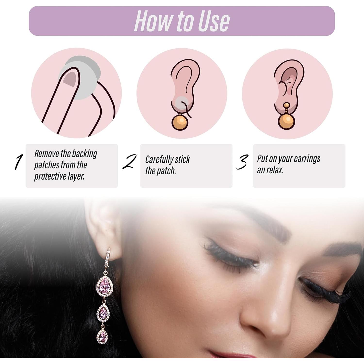 Parches de Soporte LobeCare para Lóbulo de Oreja - 90 Piezas