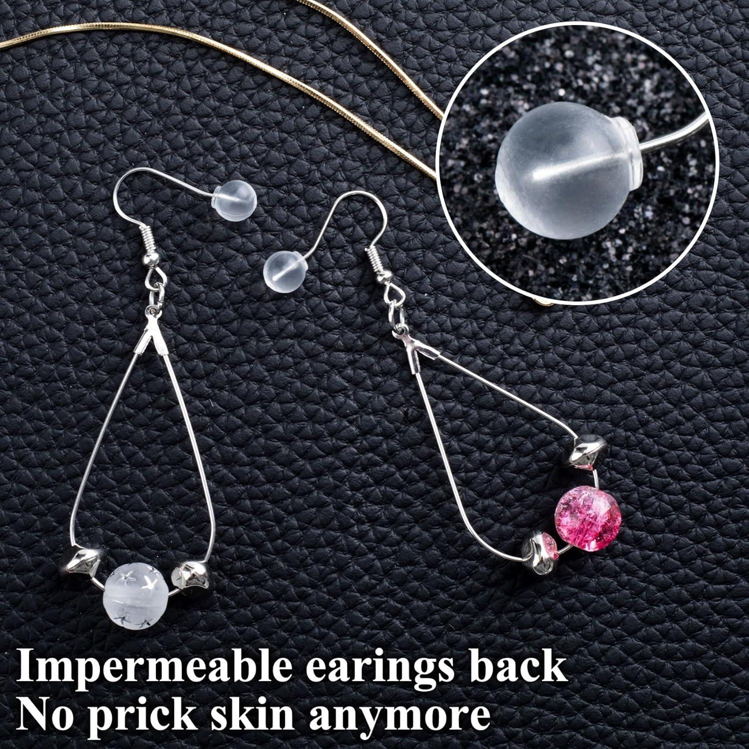 50 Copas de Seguridad Transparentes Alpinleux 6.7mm TPE