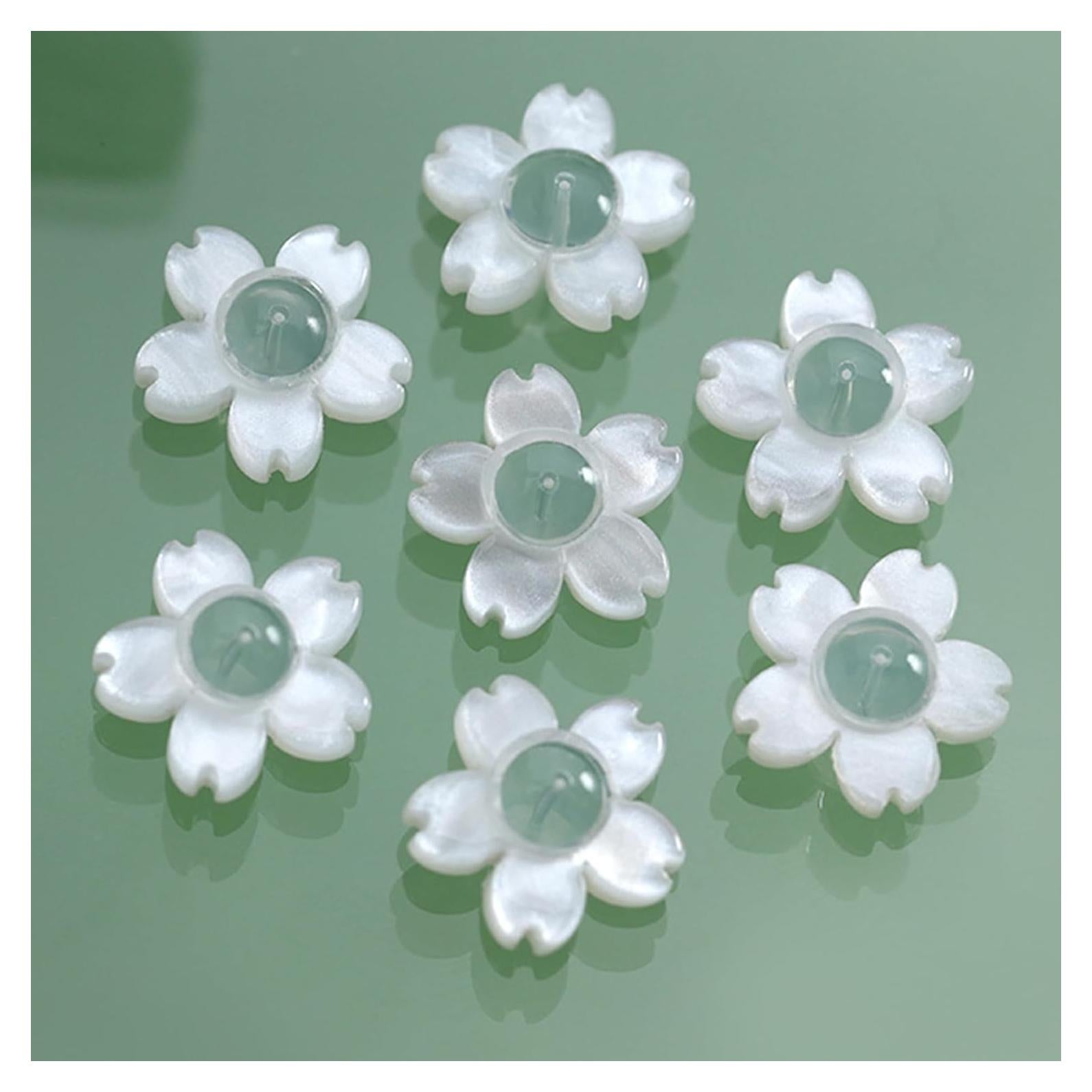 Soportes de lóbulos de oreja hipoalergénicos Qualima - 6 piezas