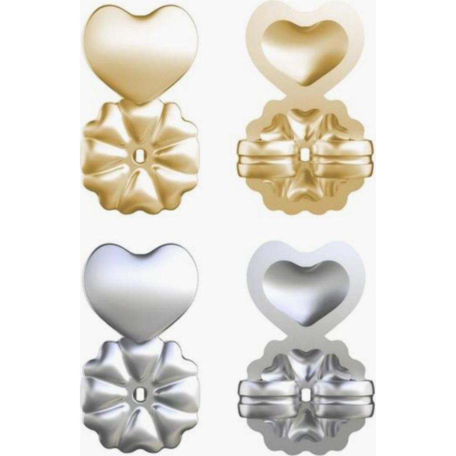Elevadores de Pendientes Hipoalergénicos Magic Bax - 2 Pares Plata y Oro