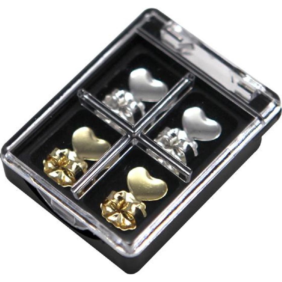 Elevadores de Pendientes Hipoalergénicos Magic Bax - 2 Pares Plata y Oro