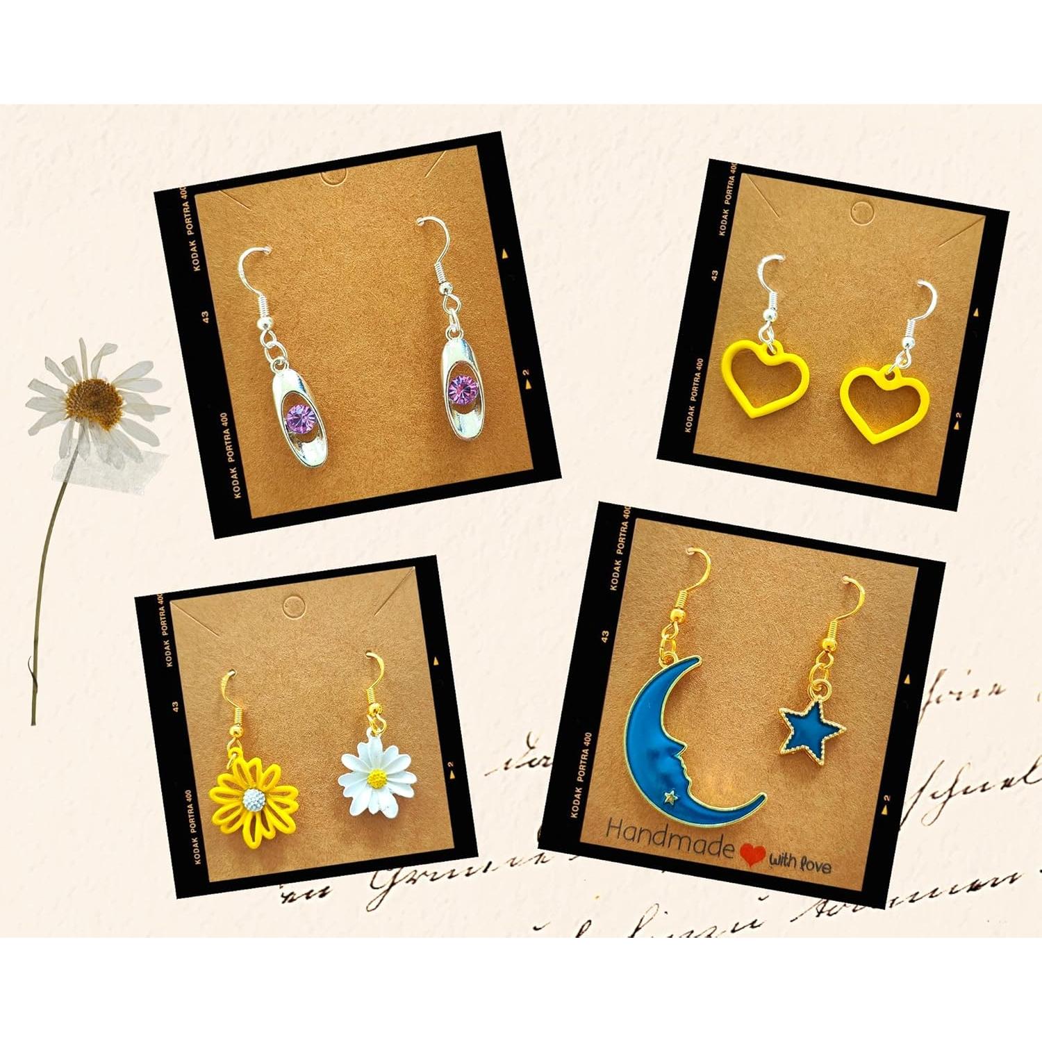 Ganchos para Pendientes MAIBAOTA 602 Piezas Plata 925 y Oro