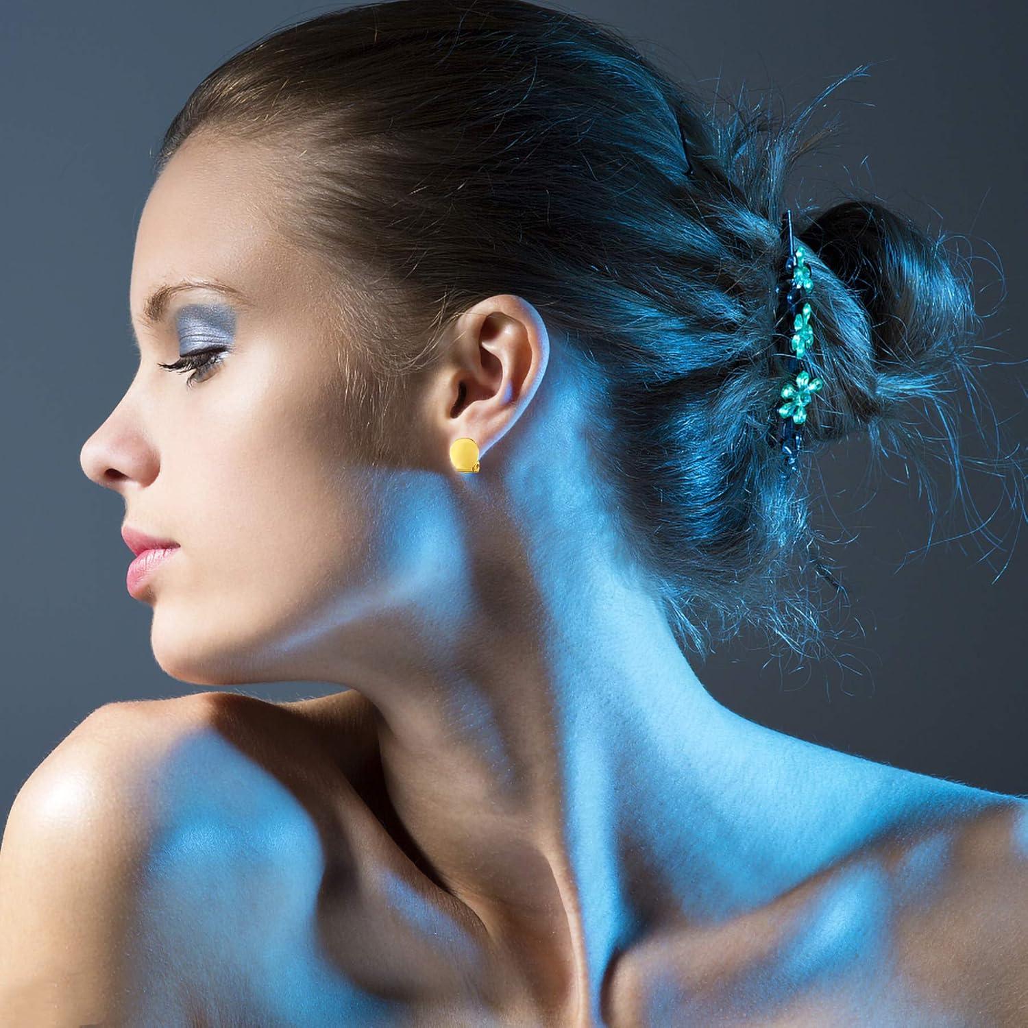 Juego de Aretes Clip No Perforados SANNIX 60 Piezas 3 Colores