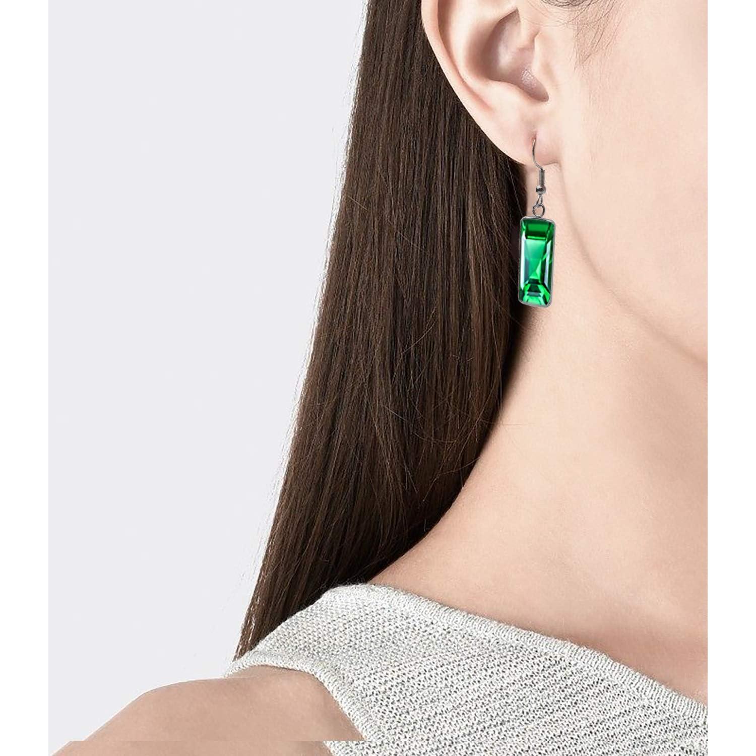 Kit de Pendientes Aylifu de Acero Inoxidable 20 Piezas 10x25mm