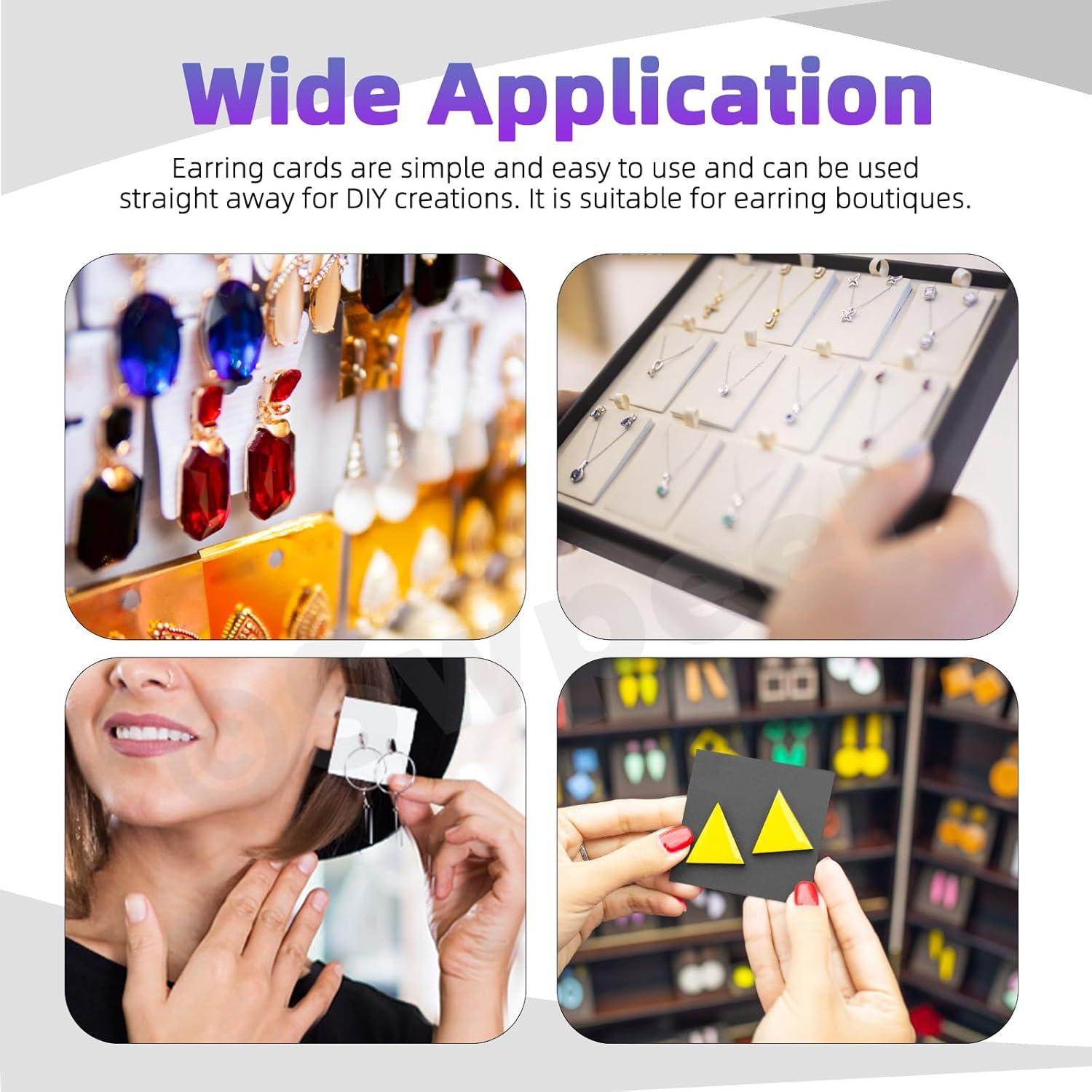 Kit de Tarjetas para Pendientes Swpeet 800Pcs Soportes y Bolsas