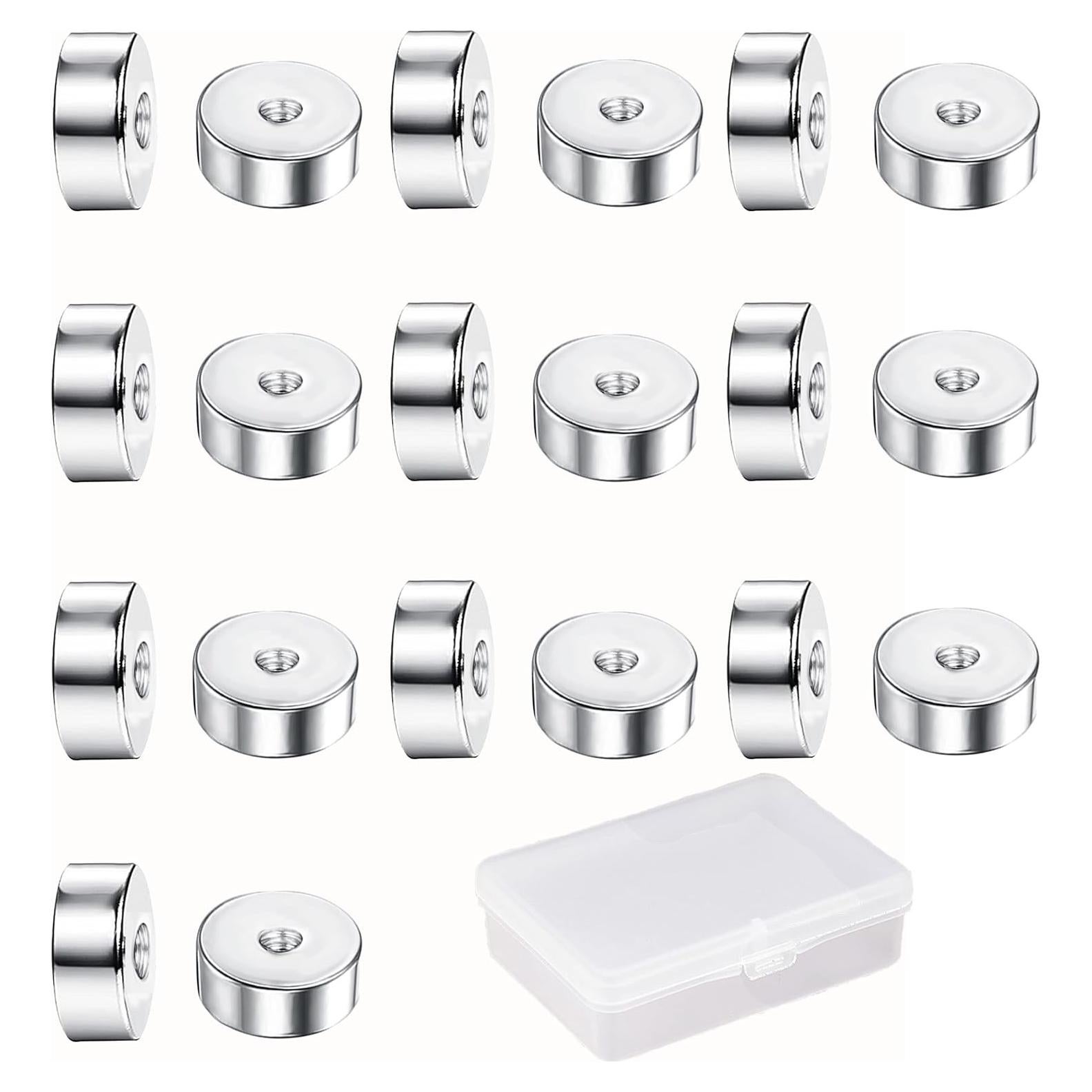 Respaldos de Tornillo para Pendientes MJust 20 Pcs Acero Inoxidable