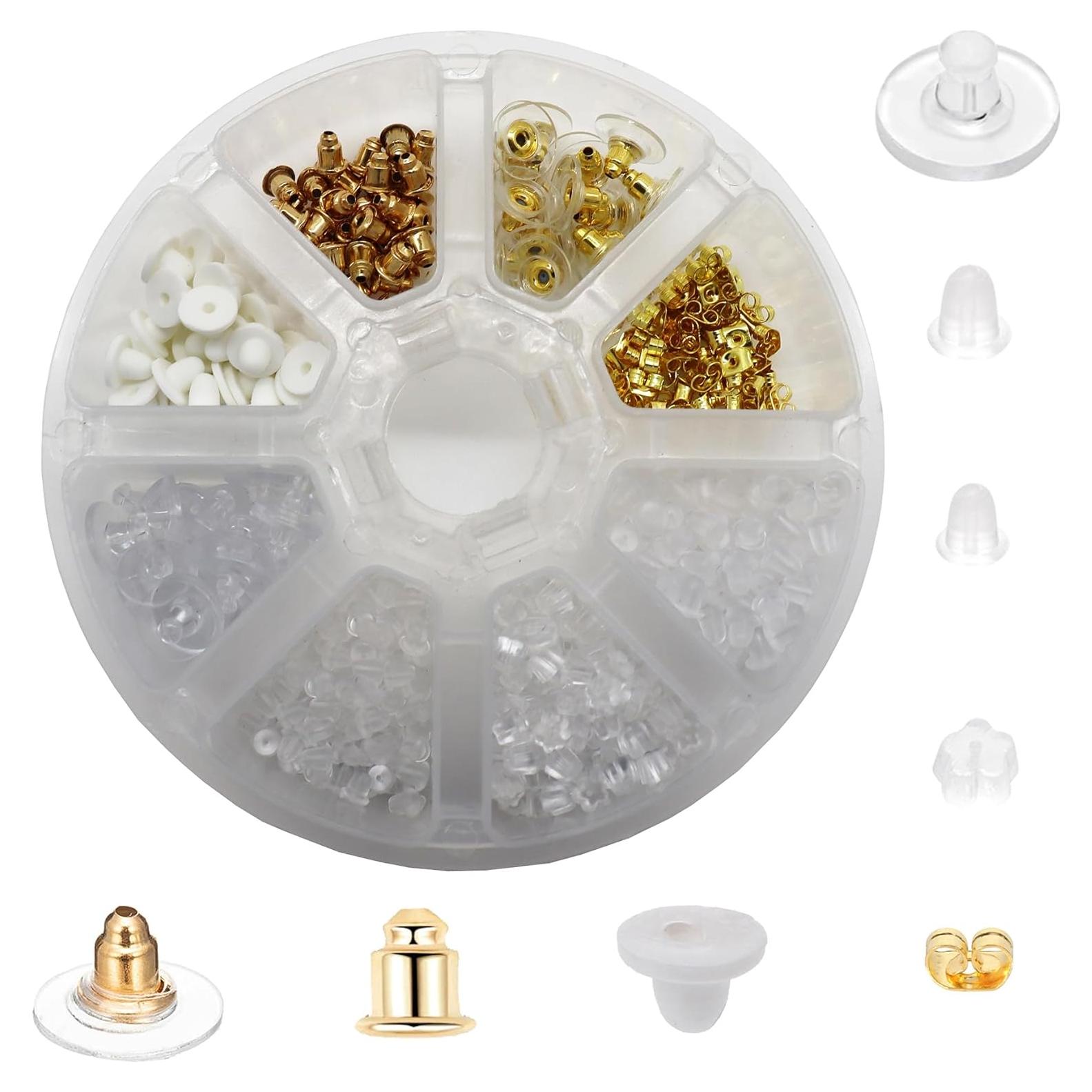 Tapones de Seguridad para Pendientes EastyGold - 400 Piezas