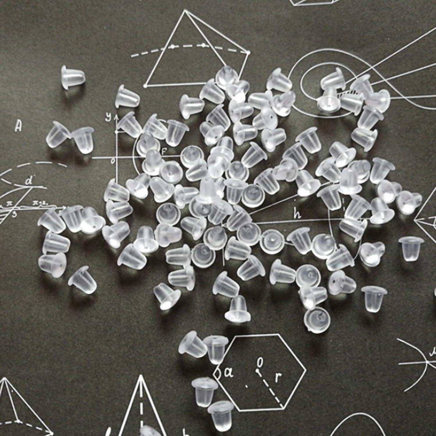 600 Tapones de Aretes de Silicona Hipoalergénicos Gaprumi