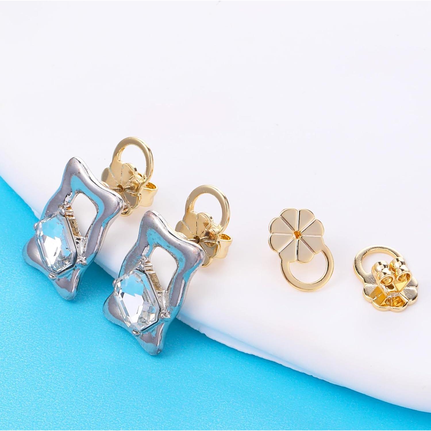 6 Respaldos Elevadores de Pendientes Aysatogc Dorado Ajustables