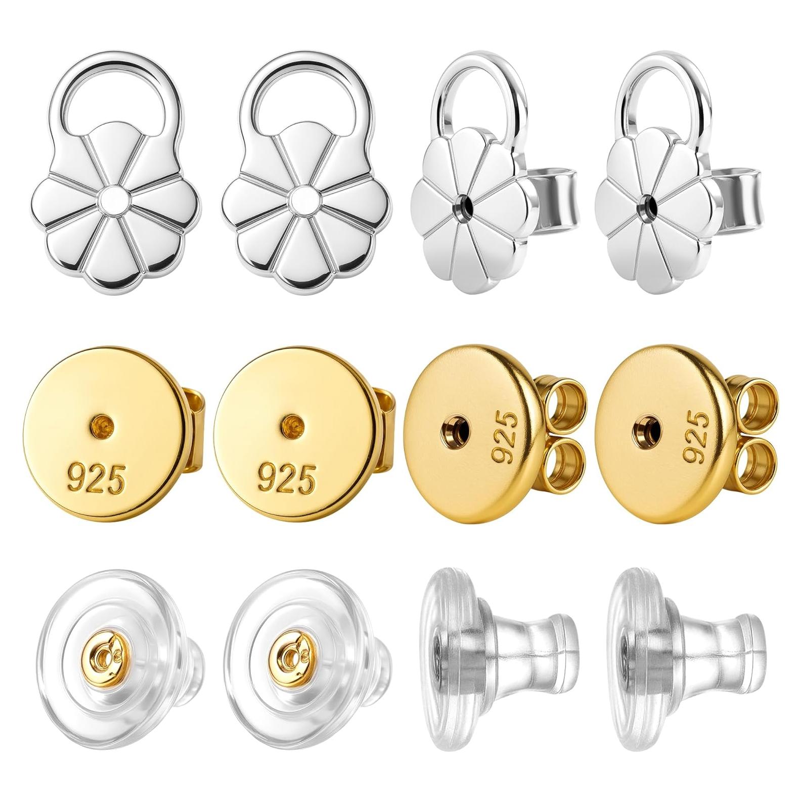 Resortes para Pendientes Goffing Elevador 4 Antialérgicos 6 Pares