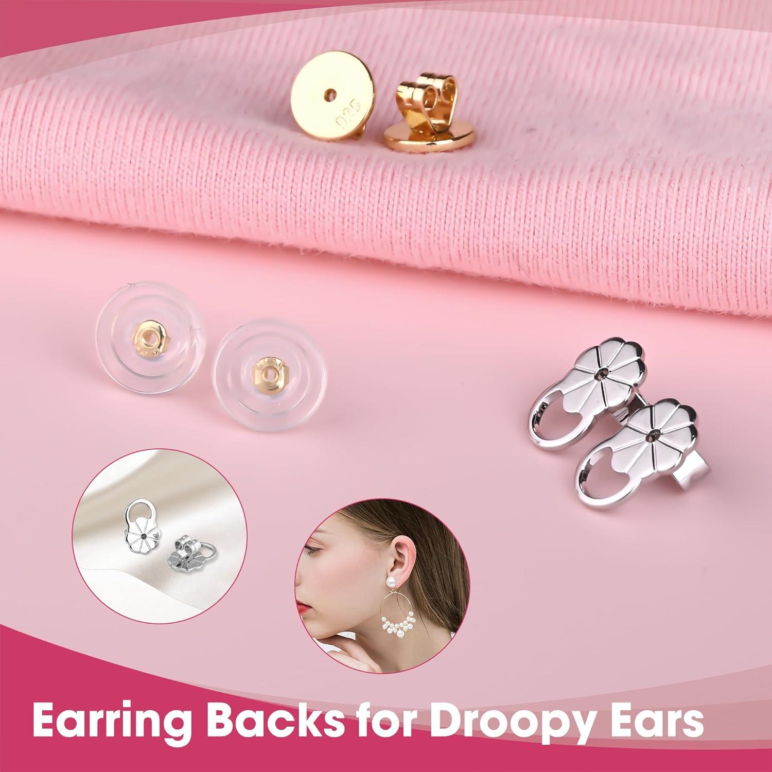 Resortes para Pendientes Goffing Elevador 4 Antialérgicos 6 Pares