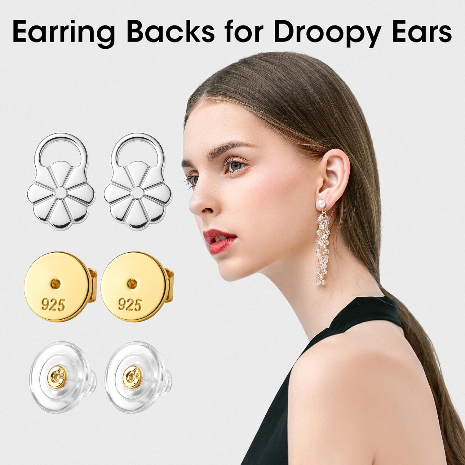 Resortes para Pendientes Goffing Elevador 4 Antialérgicos 6 Pares