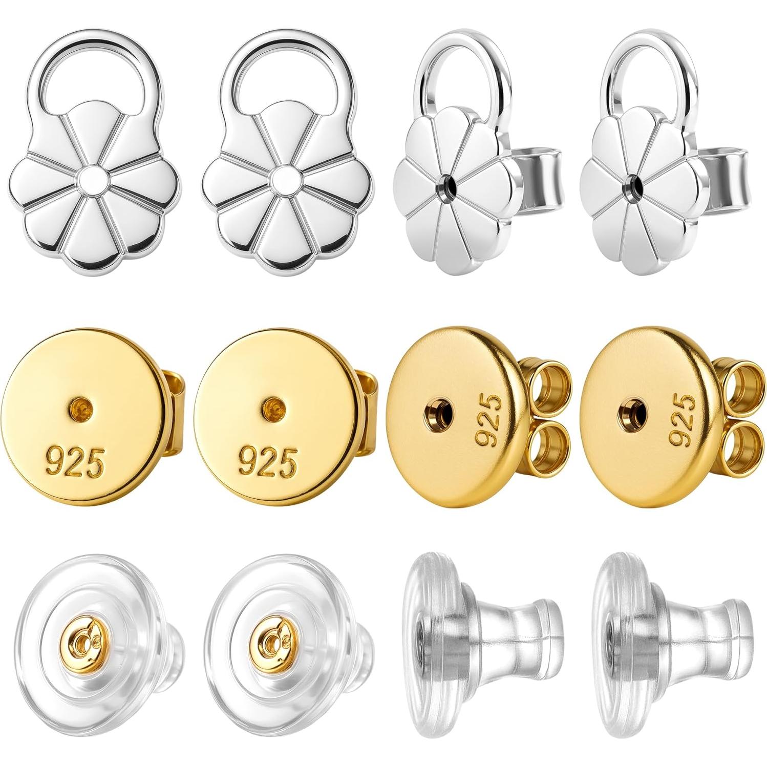 Resortes para Pendientes Goffing Elevador 4 Antialérgicos 6 Pares