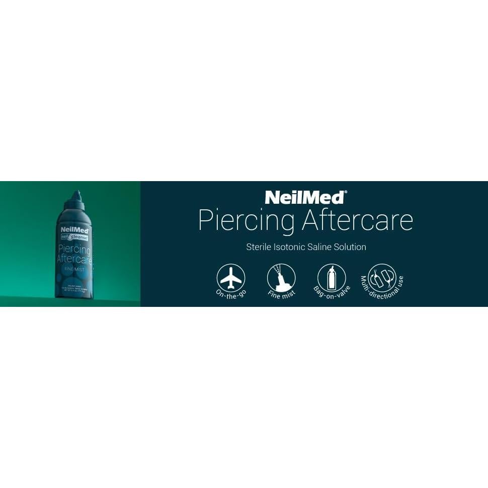 NeilMed NeilCleanse Cuidado Posterior al Piercing 186.9 mL
