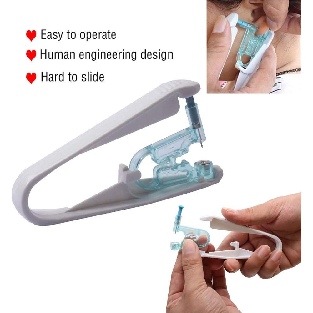 Kit de Perforación de Orejas Lishae 8 Piezas 4mm Desechable