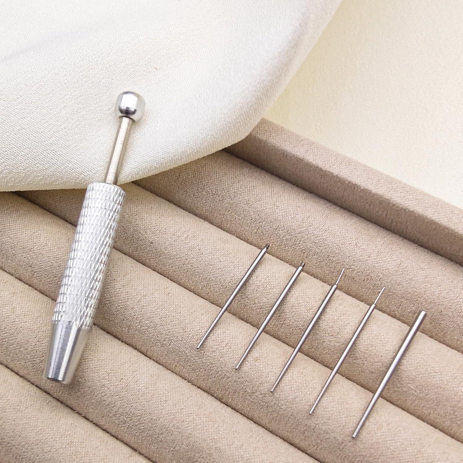 Kit de Piercing 14G 16G 18G 20G Acero Inoxidable con Herramienta