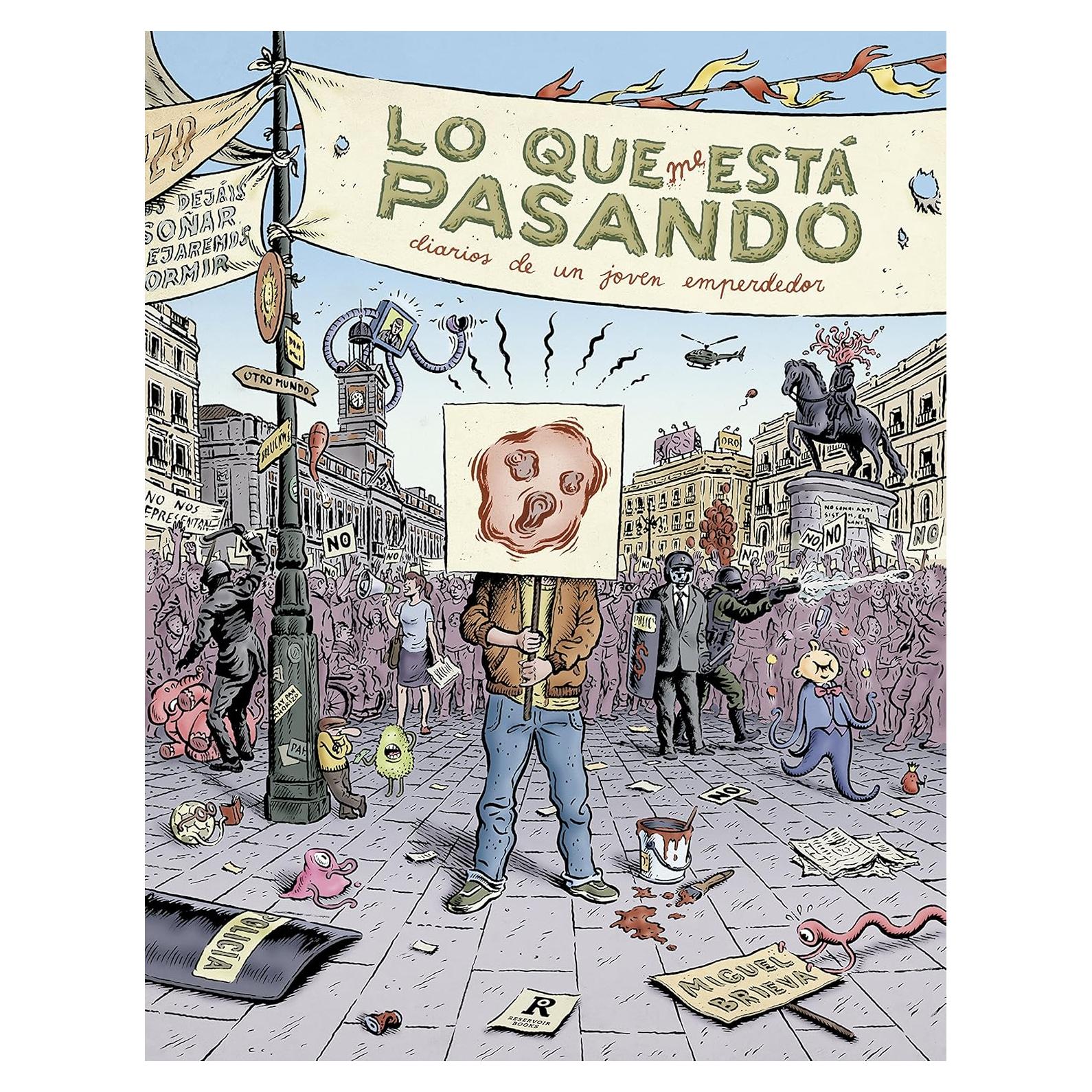 Lo que me está pasando - Miguel Brieva - Novela Gráfica