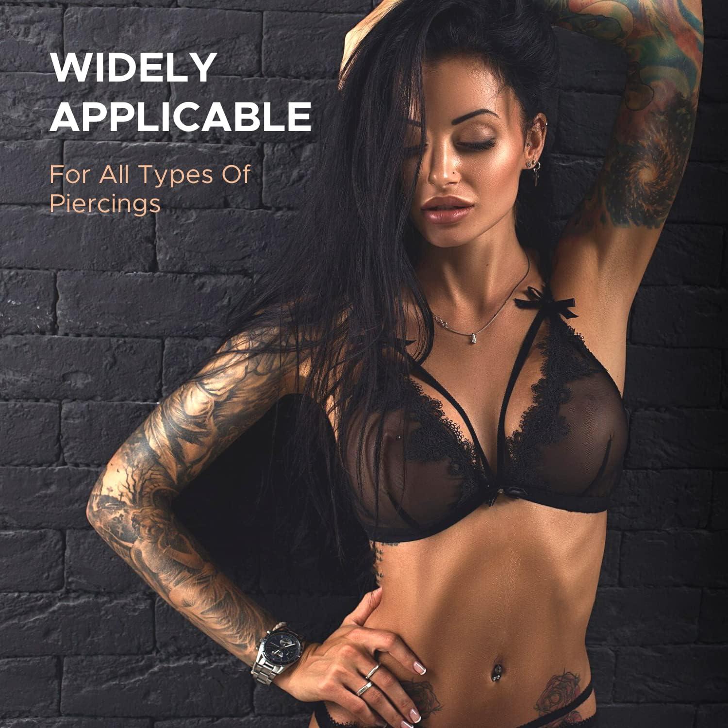 Kit de Piercing Corporal BodyJ4You 36PC - Acero Quirúrgico 14G 16G