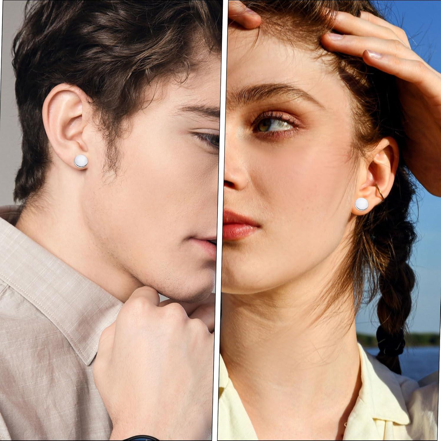 Kit de Estiramiento de Orejas 18PCS Longbeauty Acero Quirúrgico