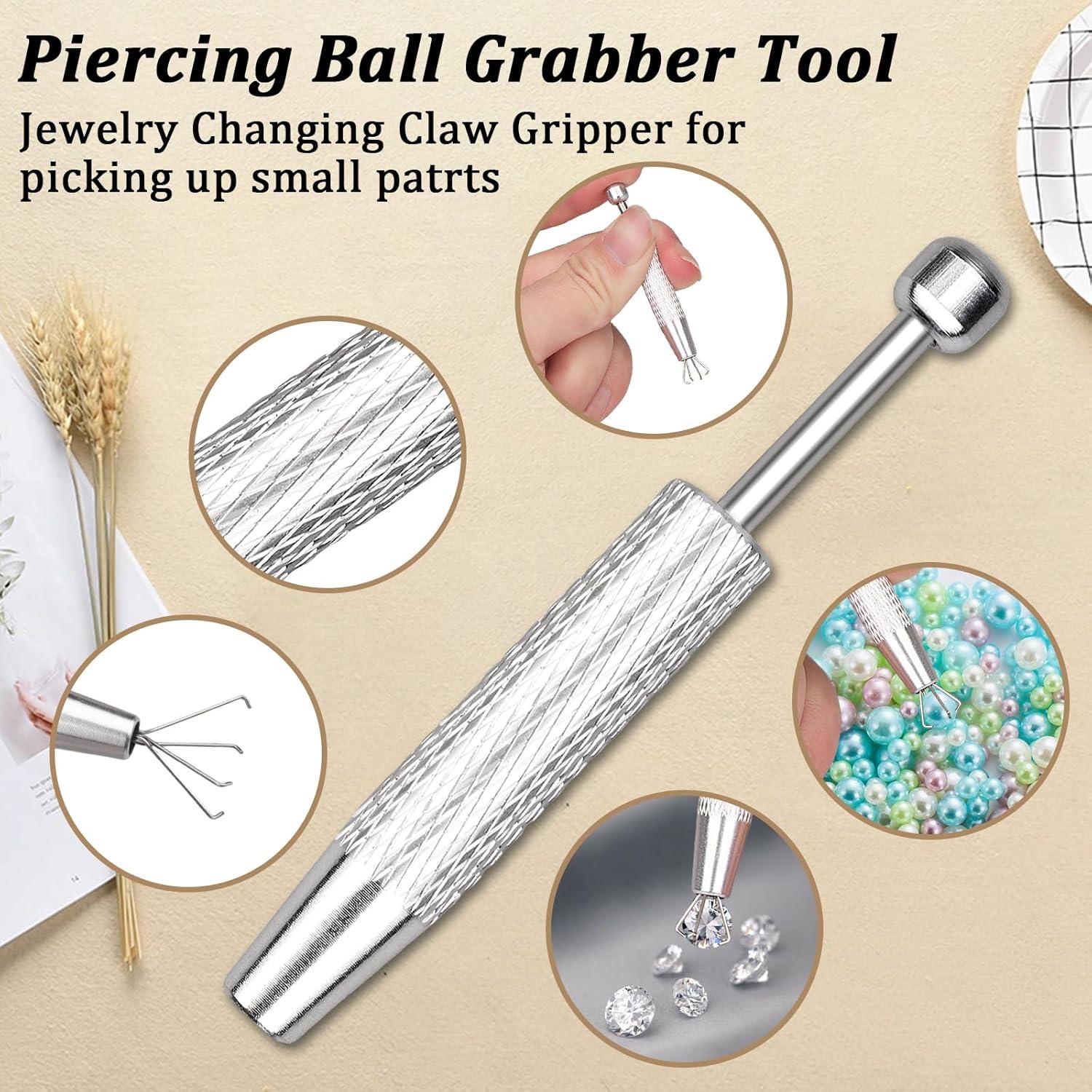 Kit de Herramientas para Piercing 8 Piezas Acero Inoxidable