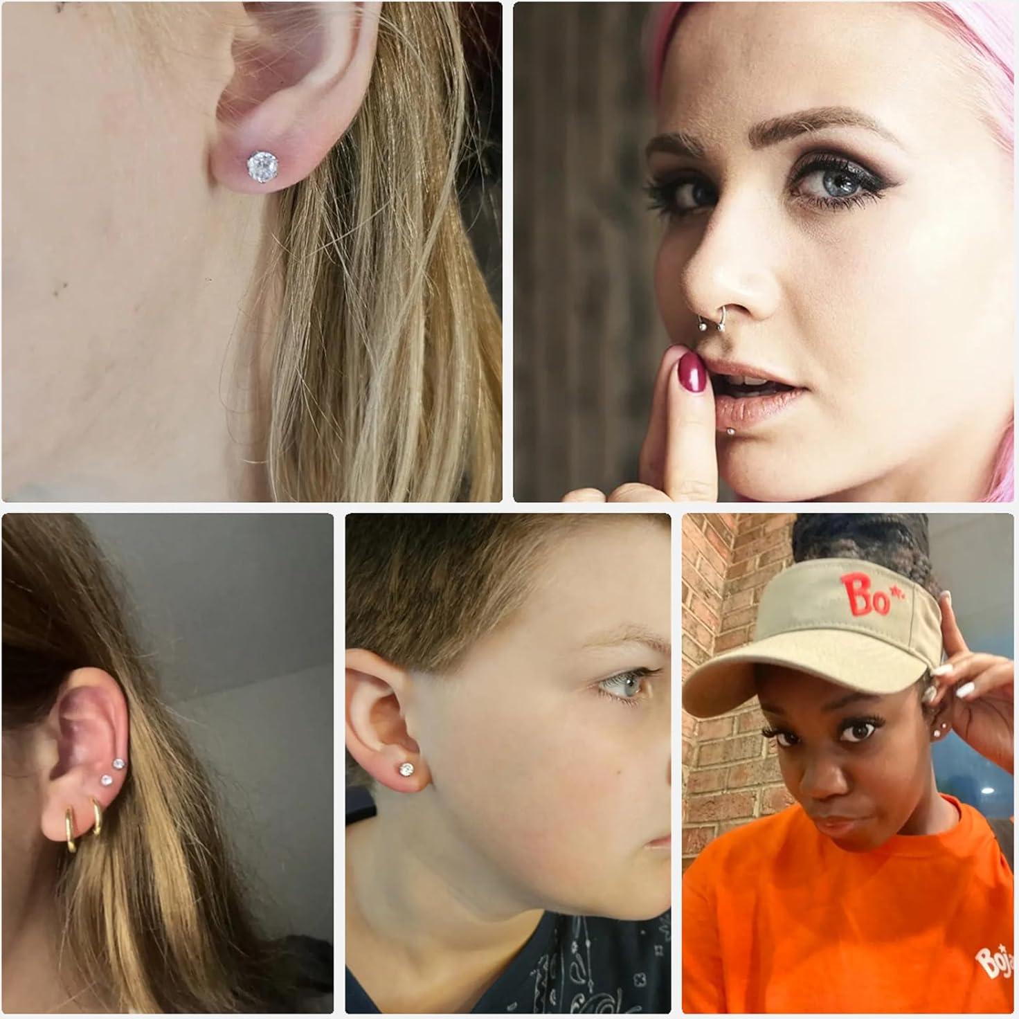 Kit de Perforación de Orejas Desechable Perfect Life 38 Pcs