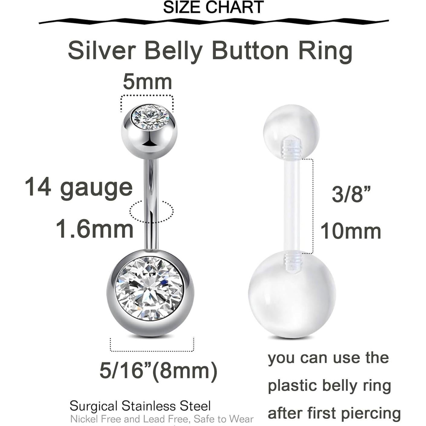 Kit de Perforación de Ombligo QWALIT - Pistola + Anillos