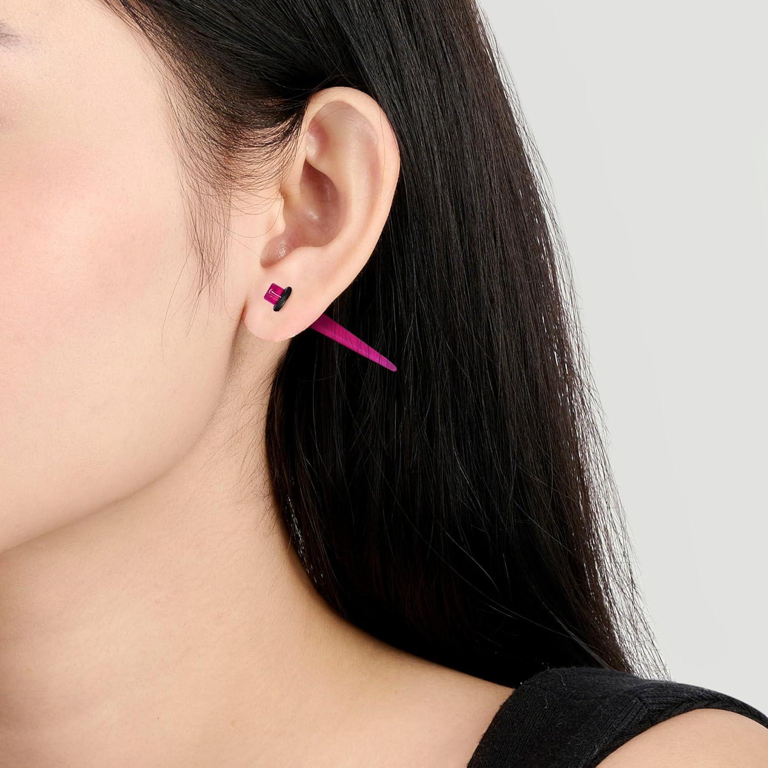 Kit de Estiramiento de Orejas Marsrut 48 Piezas Acrílico 14G-0000G