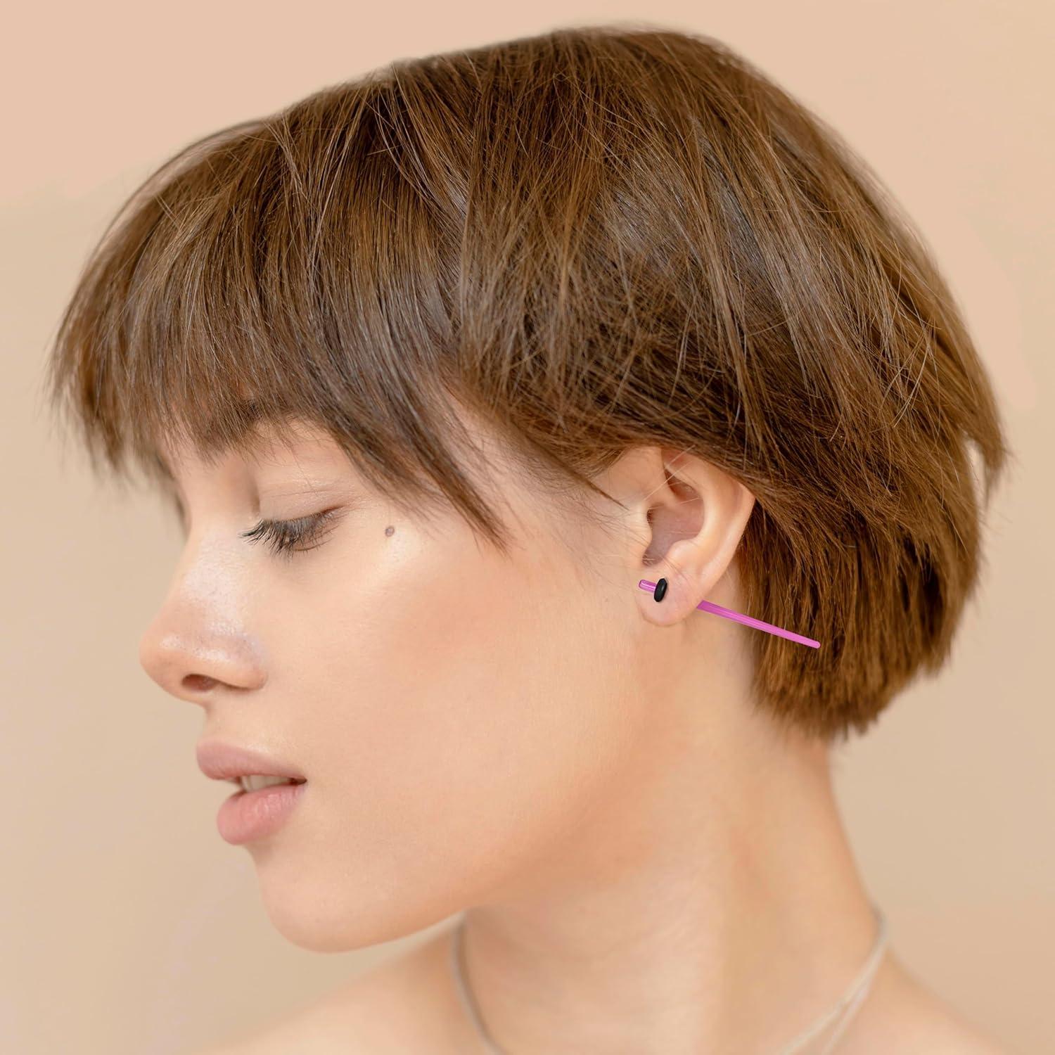 Kit de Estiramiento de Orejas Marsrut 48 Piezas Acrílico 14G-0000G