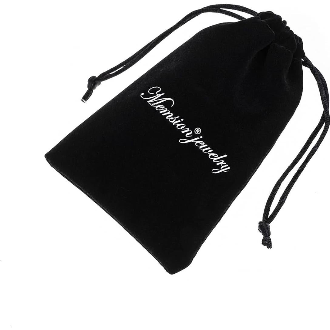 Kit de Estiramiento de Oídos Memsion 46 Piezas Acrílico Negro