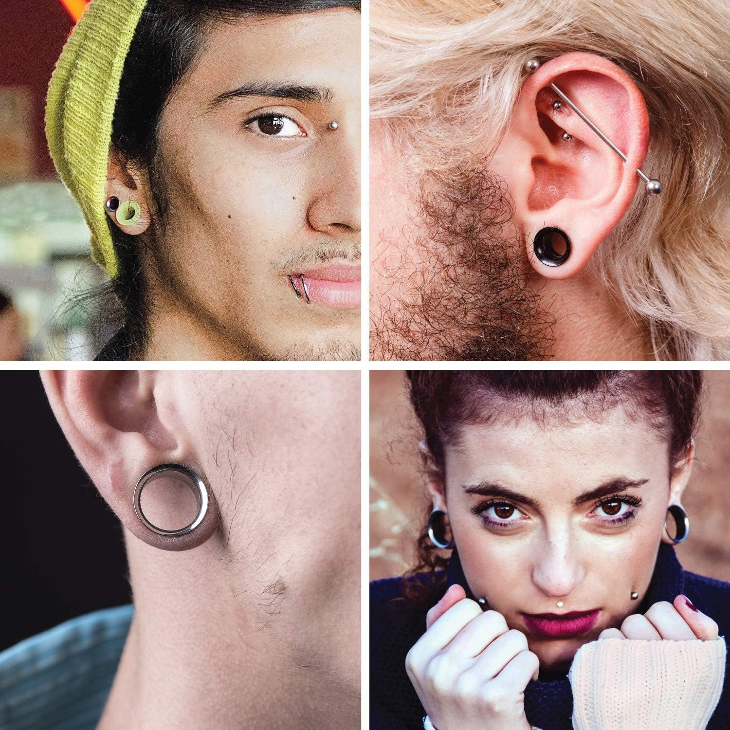 Kit de Estiramiento de Orejas BodyJ4You 28 Piezas 12G-0G