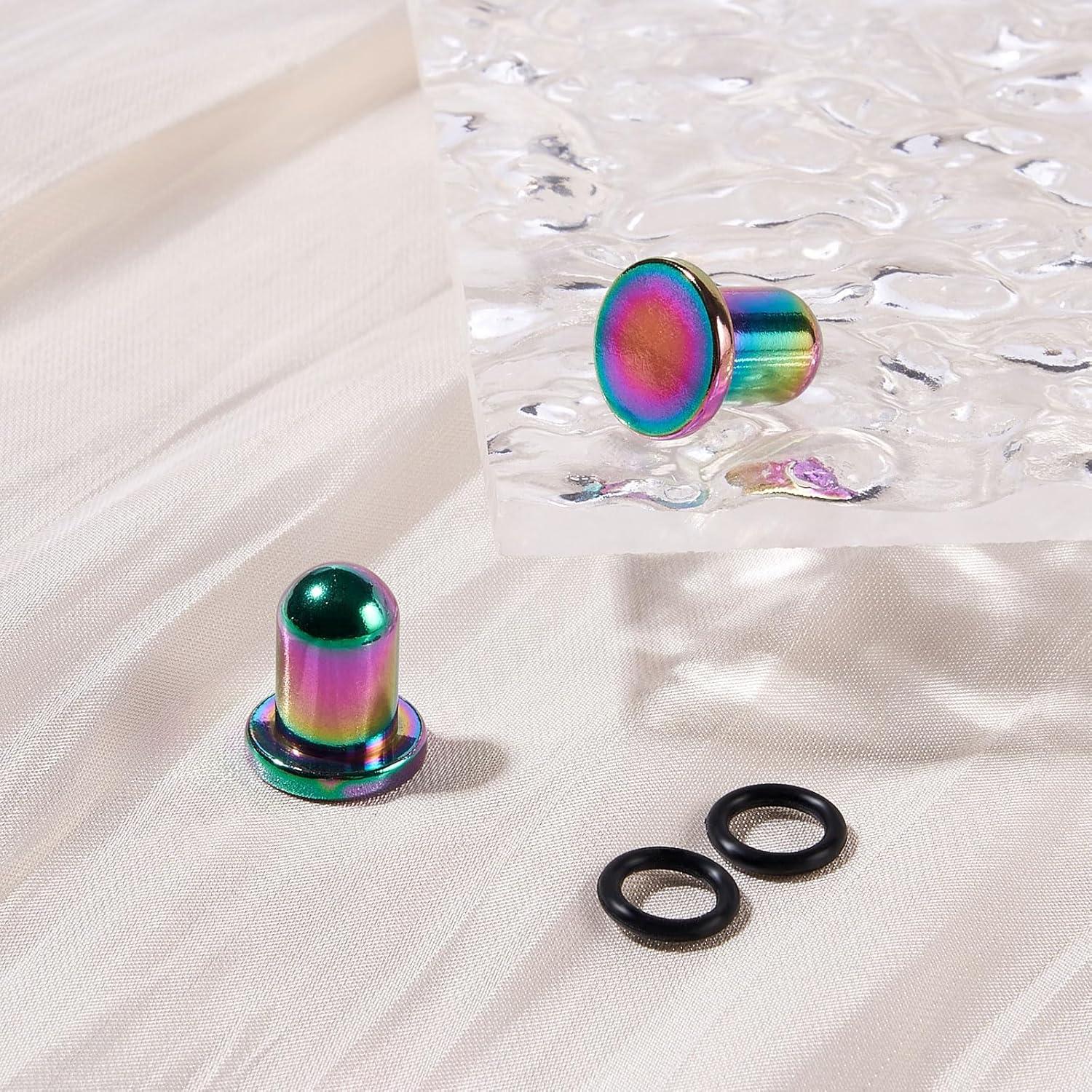 Kit de Estiramiento de Orejas 18 Piezas Lianrunshangmao Acero Inoxidable