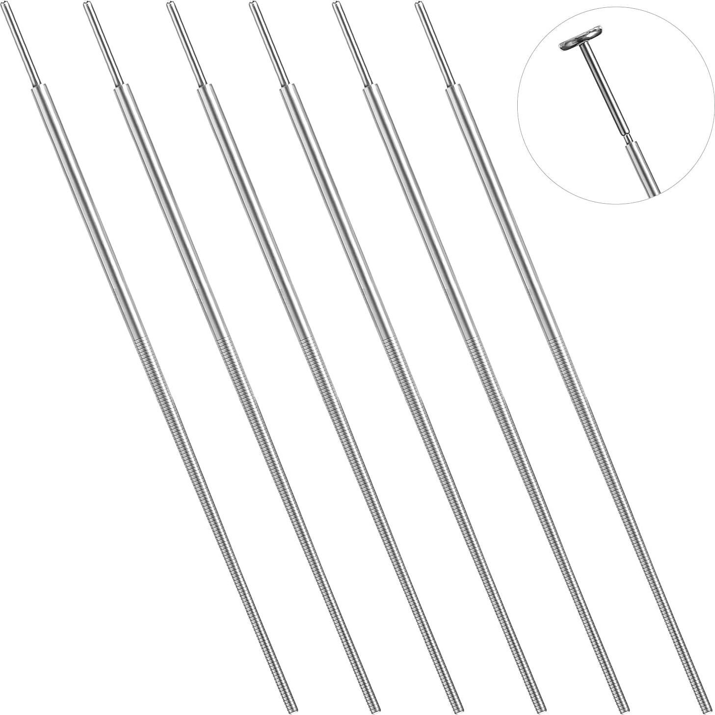 Kit de Herramientas de Inserción para Piercing Yolev 6 Pcs 20G