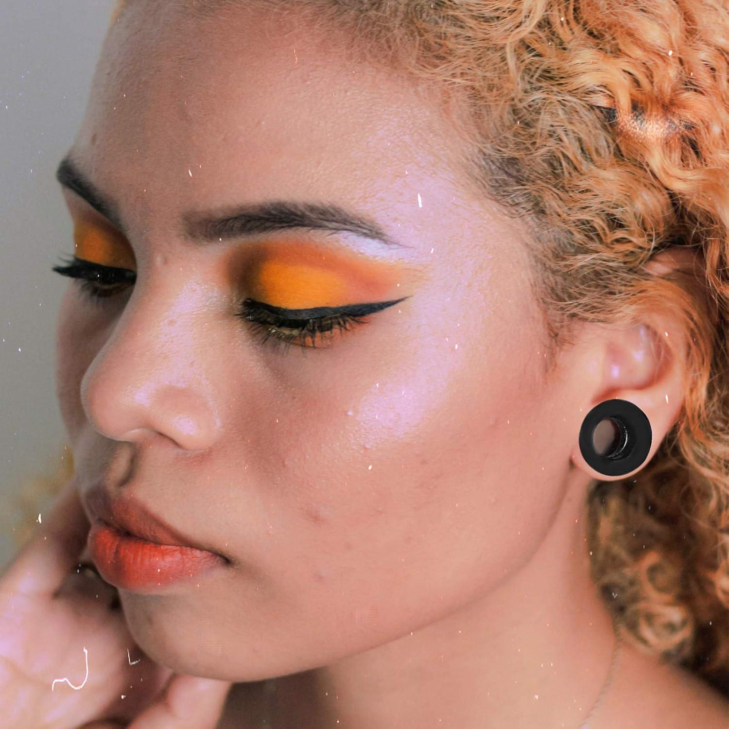 Kit 100 Anillos de Silicona para Piercings Zonon 00G a 14G