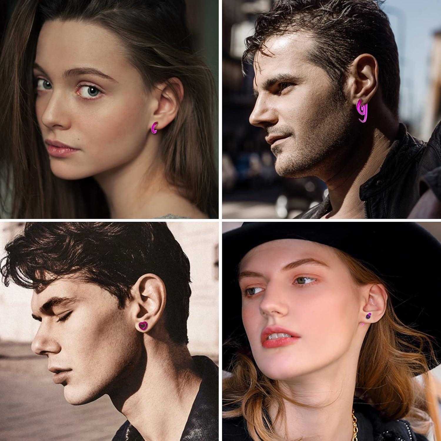 Kit de Estiramiento de Orejas 93 Piezas ORAZIO 14G-00G Acrílico