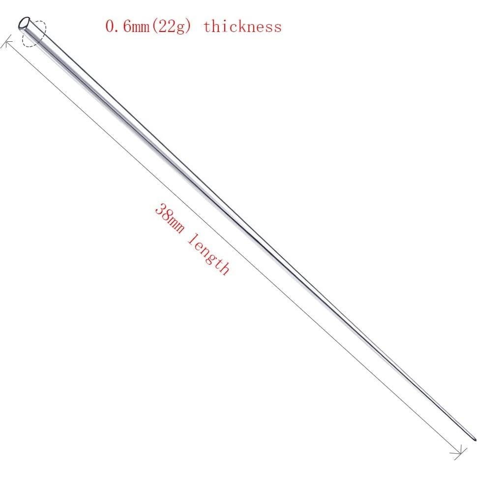 Taper de Inserción Acero 316L 22G para Piercing Corporal