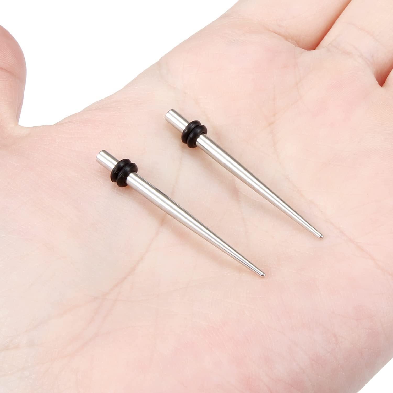 Kit de Estiramiento de Tapones para Oídos Vsnnsns 10G 316L