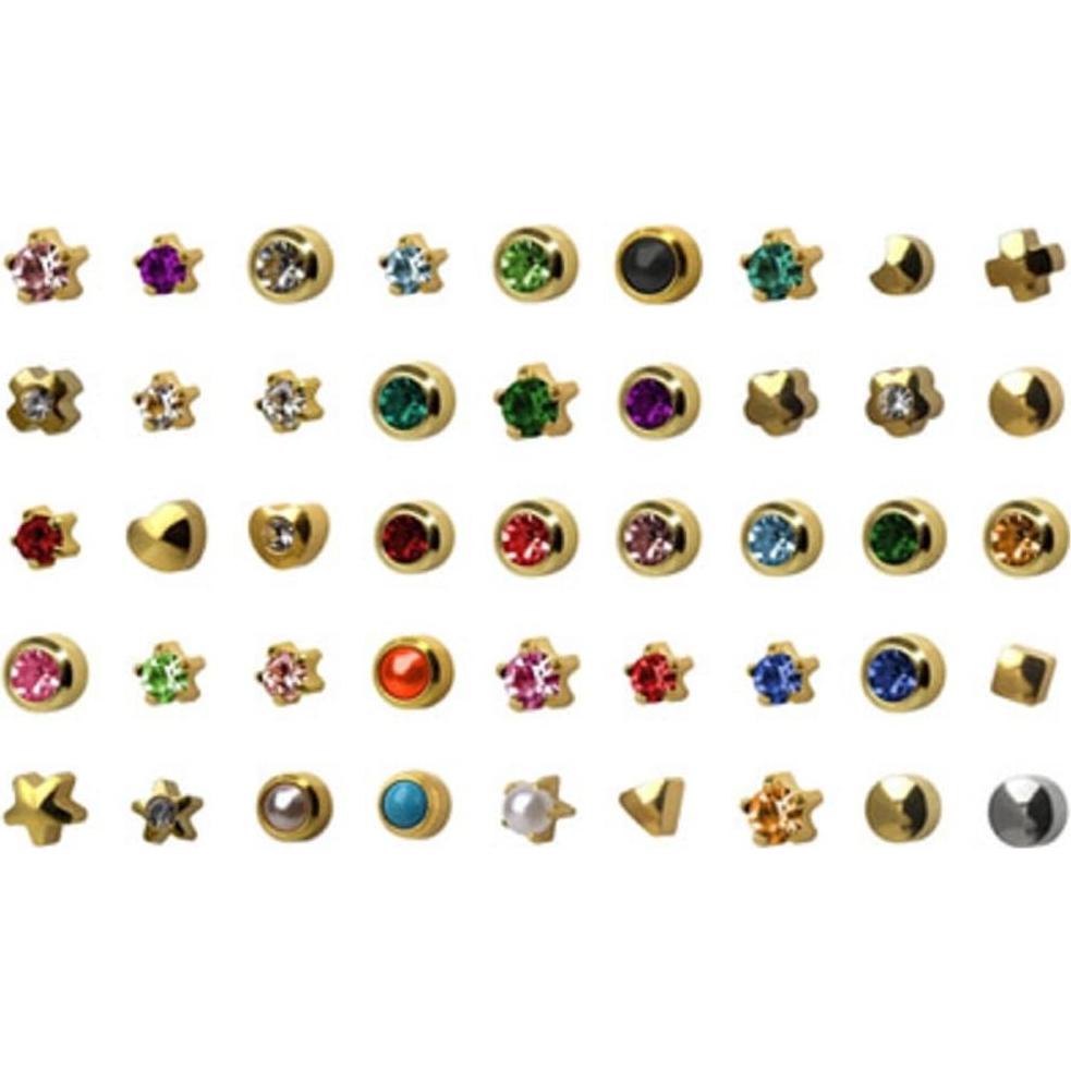 Kit de Perforación de Orejas STUDEX con 12 Pernos Hipoalergénicos