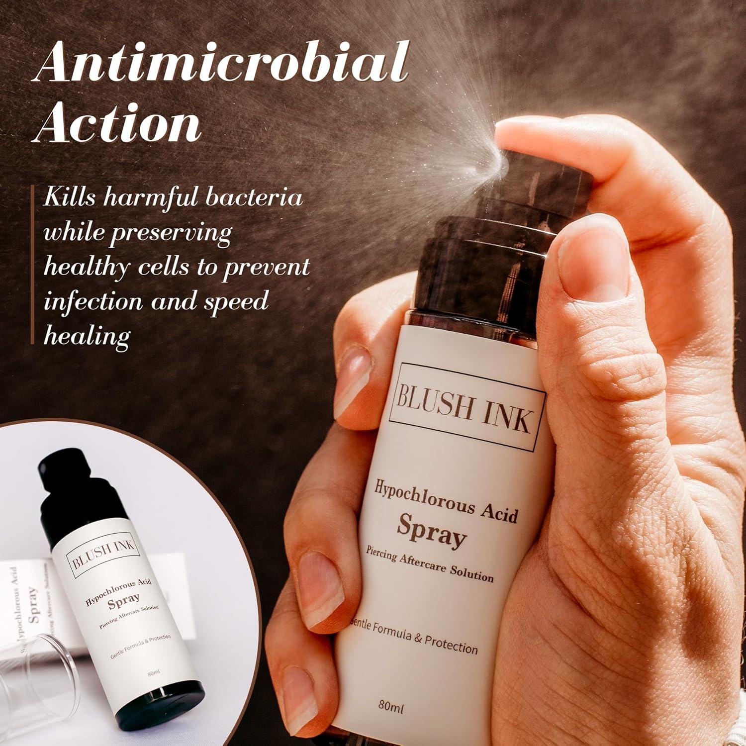 Spray Cuidado Piercings Blush Ink 117g - Eliminación Bultos Keloides