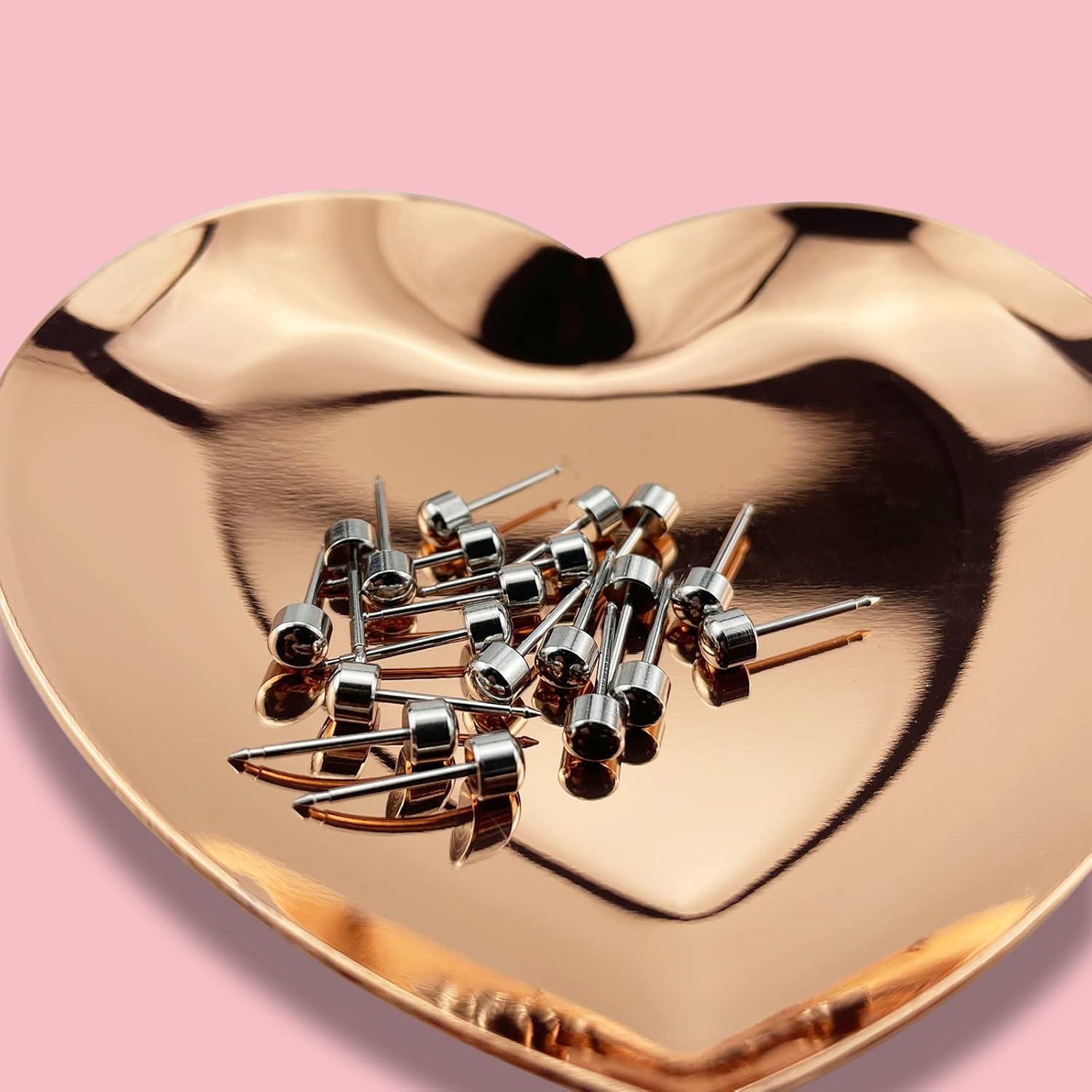 Kit de perforación de orejas YASPIT con aretes y estuche